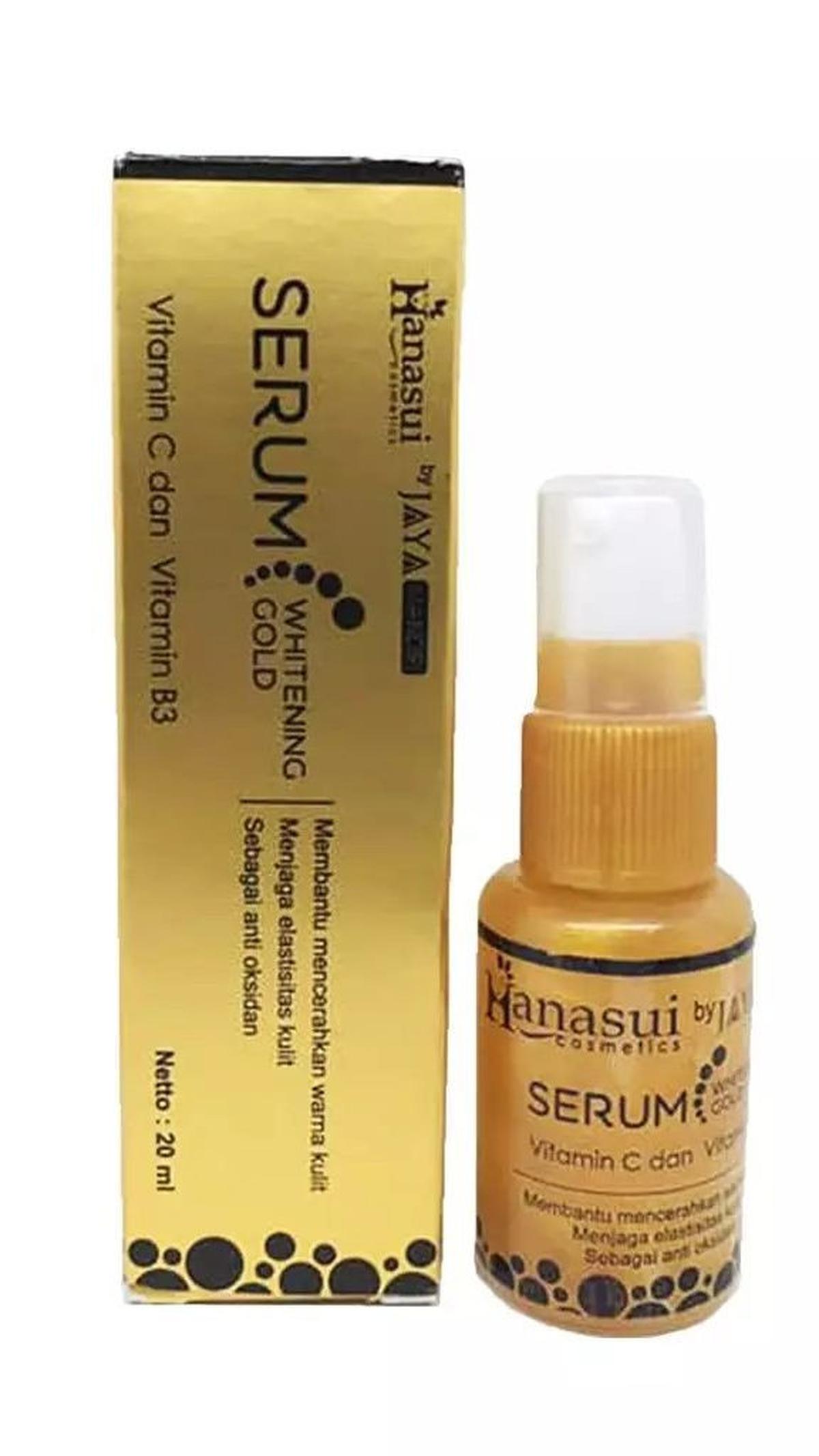 1. Hanasui Whitening Gold Serum
