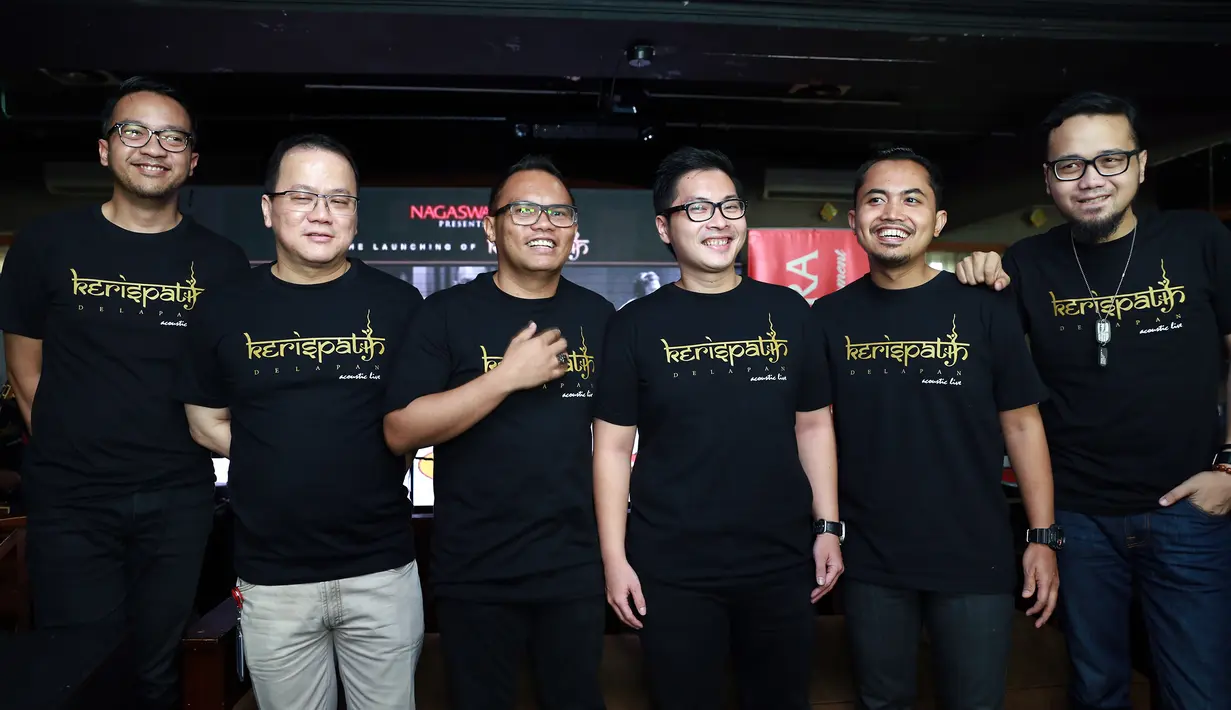 Kerispatih sudah mempersiapkan album barunya dengan kemasan berbeda sekaligus menjadi album perdana yang direkam secara ‘live acoustic’. (Wimbarsana/Bintang.com)