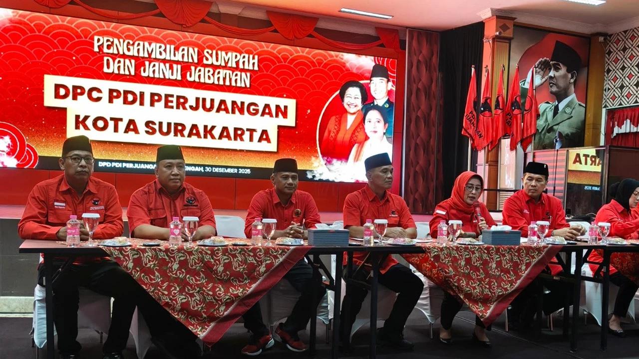 Anak FX Rudy Ungkap Pembentukan Struktur PDIP Solo Sempat Tertunda, Berikut Susunannya
