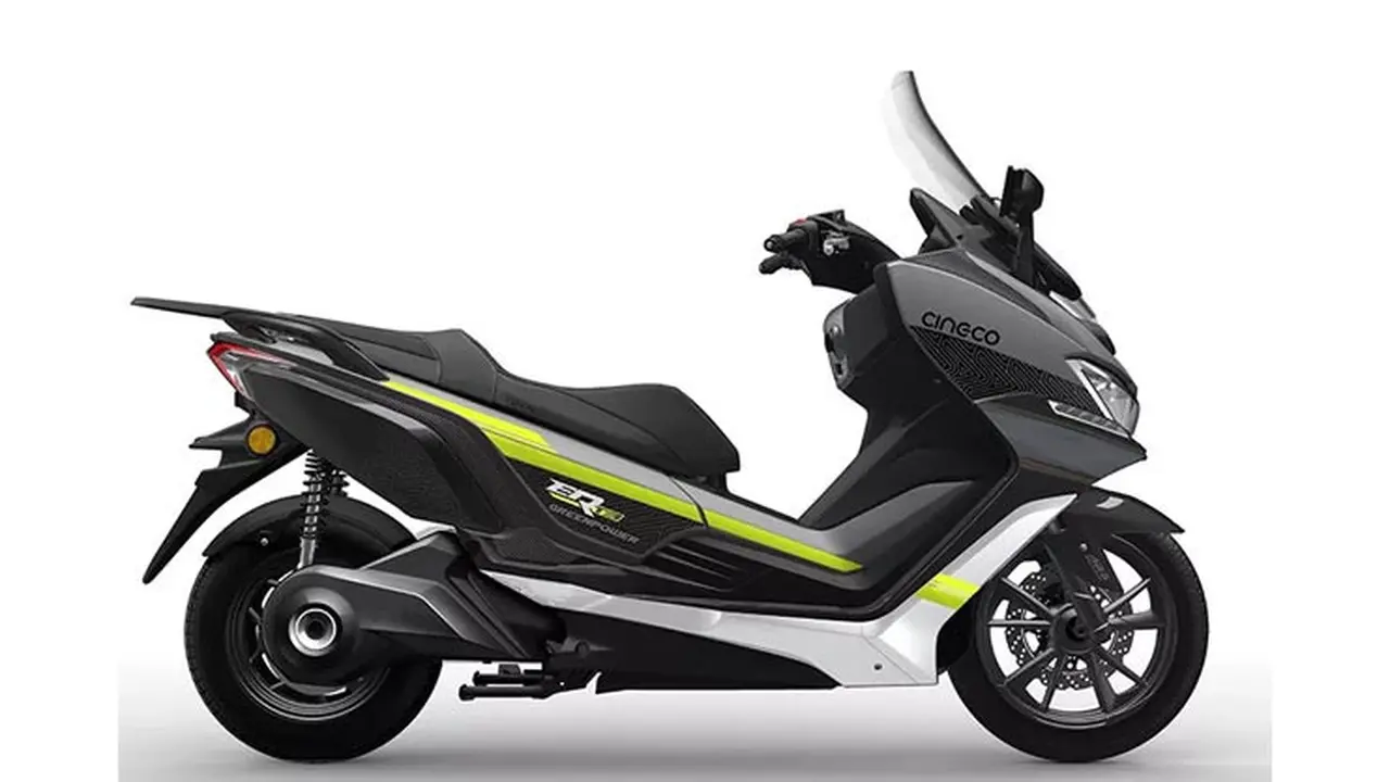 Skuter listrik terbaru Cineco mengusung desain gambot