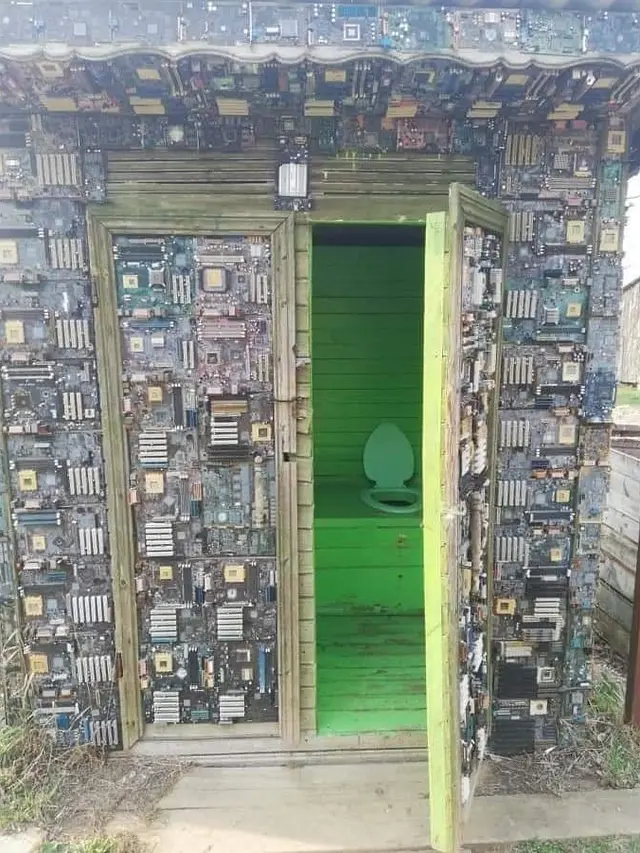 7 Kreativitas Orang Gunakan Barang Bekas elektronik Ini Kocak