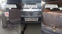 Sepeda Motor Tergelincir Ungkap Penimbunan BBM di Fortuner Hitam Bertangki Modifikasi