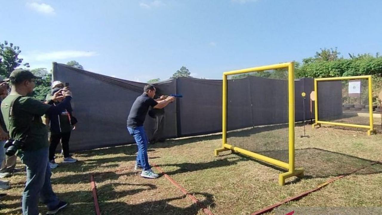 PWI Kudus Gelar Lomba Menembak Wartawan Peringati Hari Pers Nasional