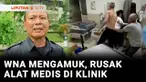 Viral di media sosial, ulah seorang bule Amerika Serikat yang mengamuk tanpa sebab di sebuah klinik kesehatan di Badung, Bali. Selain merusak berbagai alat medis, tindakan tersebut mengakibatkan pasien dan petugas medis ketakutan.