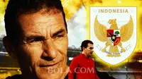 Timnas Indonesia - Ilustrasi Gerald Vanenburg (Bola.com/Adreanus Titus)