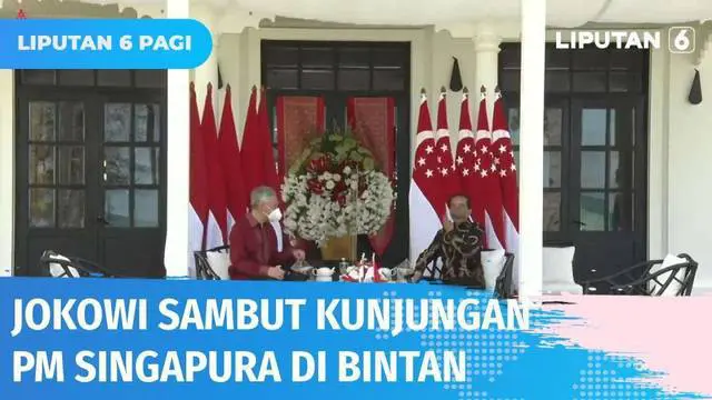 Presiden Jokowi menyambut kunjungan Perdana Menteri Singapura, Lee Hsien loong di Bintan, Kepulauan Riau. Agenda pertemuan ini membahas upaya penguatan kerjasama bilateral, terutama di bidang ekonomi. Saat ini Singapura merupakan investor terbesar di...