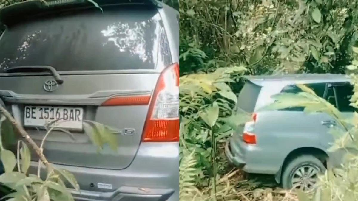 Viral Mobil Tanpa Pengemudi Ditemukan di Semak-Semak Taman Nasional Bukit Barisan