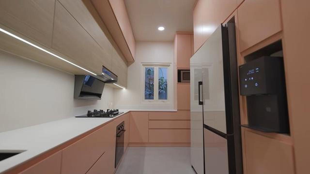 7 Potret Dapur Rumah Sharena Delon Setelah Diubah Tampilannya, Estetik dan Fungsional