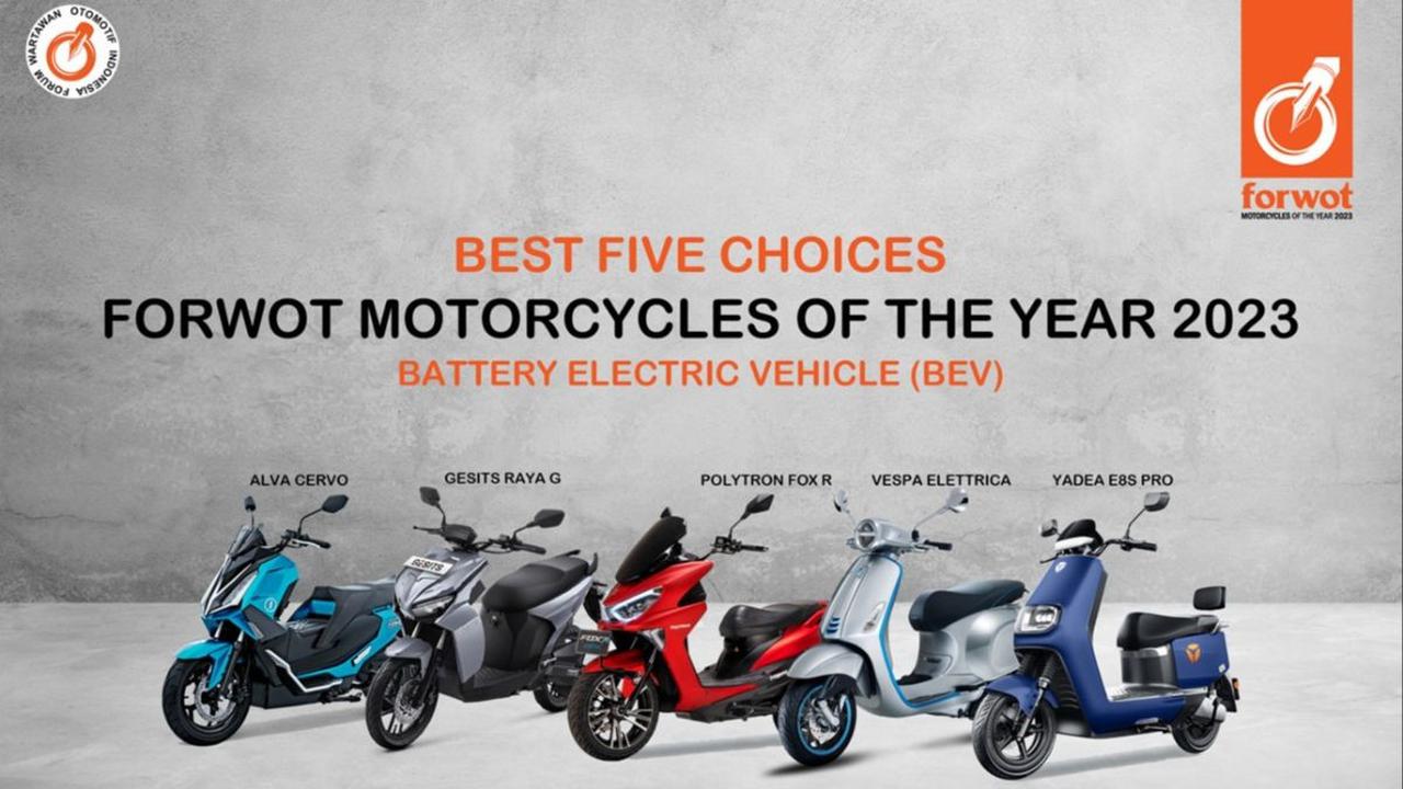 Sepeda Motor Listrik:&nbsp;<br>