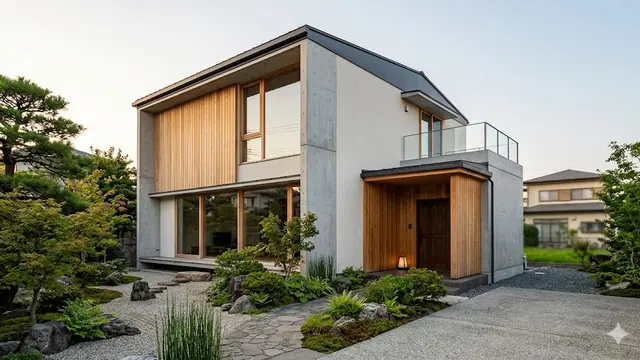 Model Rumah Kotak Ala Jepang