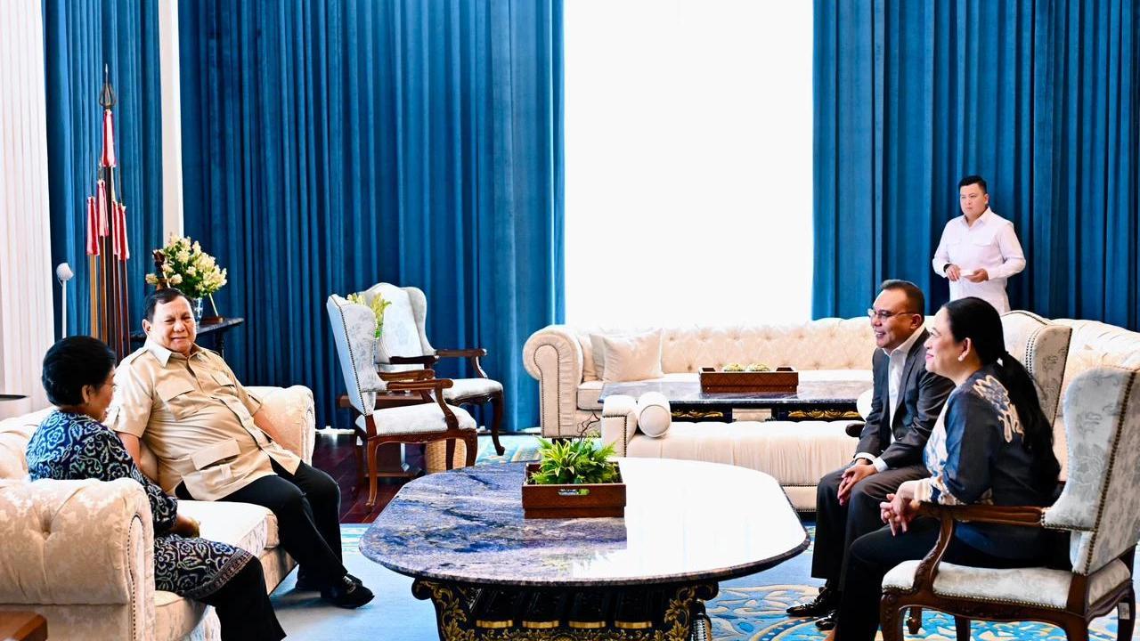 Megawati bertemu Prabowo di Istana
