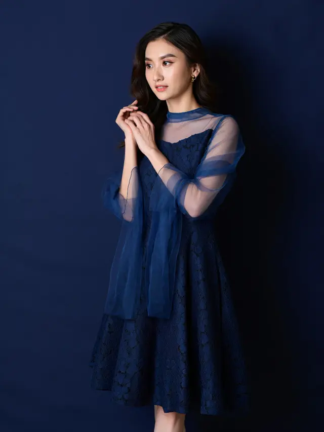 Dress Brokat A-Line