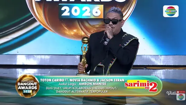 Toton Caribo menang  IDA 2026