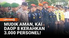 Jelang Mudik Lebaran, KAI Daop 8 Surabaya Kerahkan Ribuan Personel