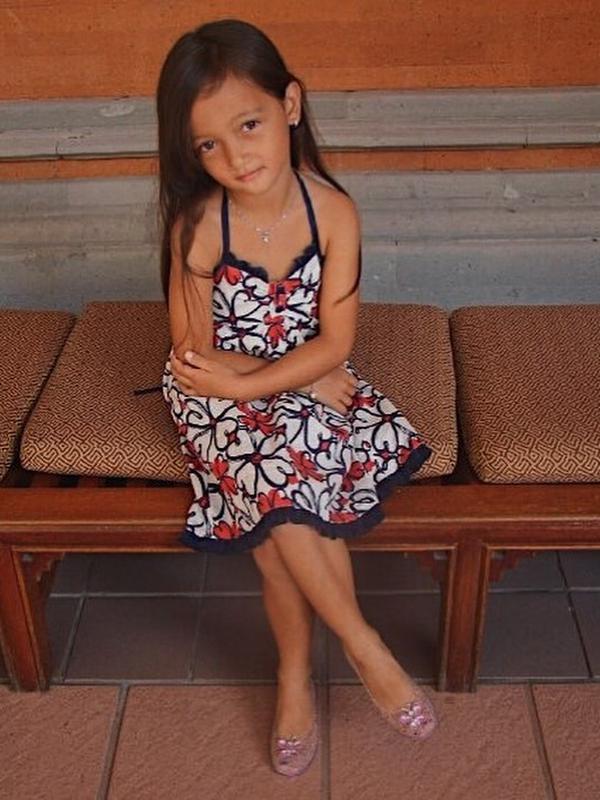 Potret Megan Domani Saat Kecil. (Sumber: Instagram @megandomani1410)