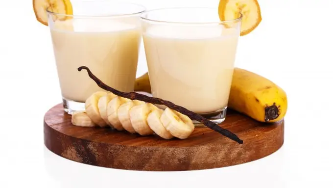 Ilustrasi Susu Pisang