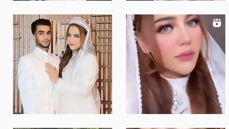 Ratu Rizky Nabila Menikah dengan Ibrahim Alhamii, Pria Asal Libya (Foto: Instagram @raturn)