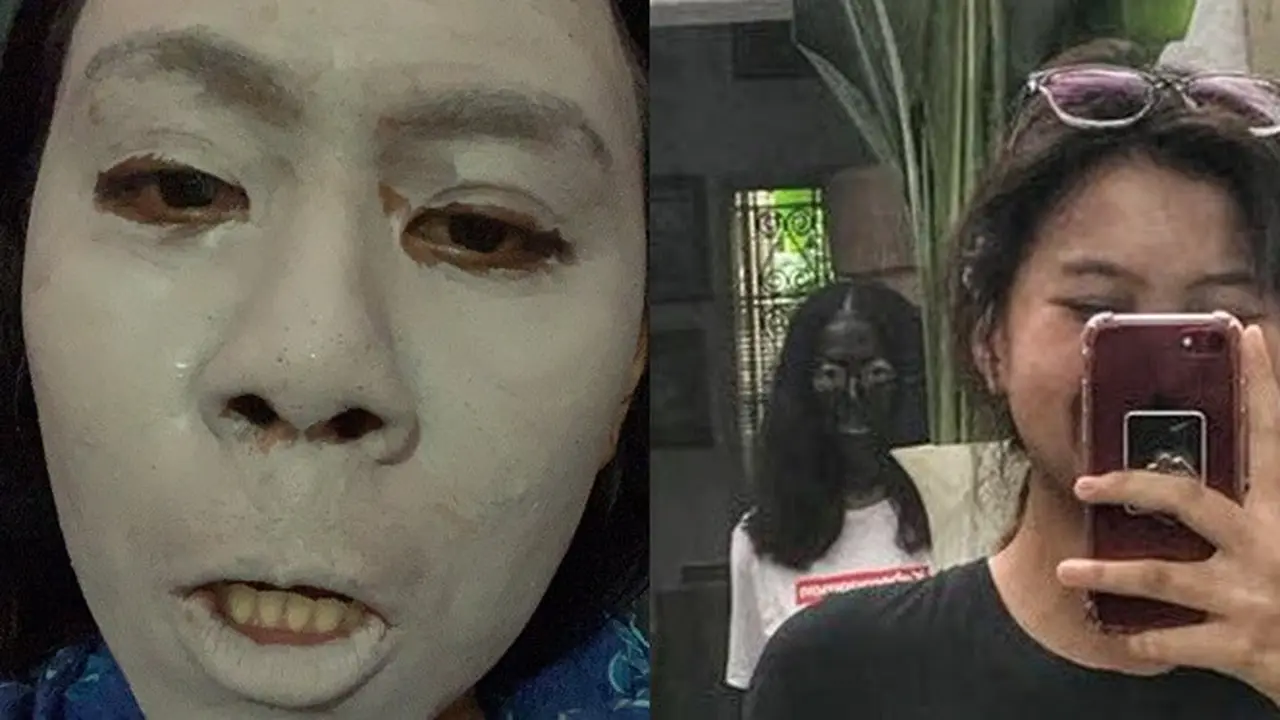 6 Potret Orang Pakai Masker Ini Hasilnya Bikin Kaget