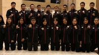 PBSI memboyong 20 atlet yang terdiri 10 atlet putra dan 10 atlet putri untuk berlaga di Piala Thomas dan Uber 2018. (dok. PBSI)
