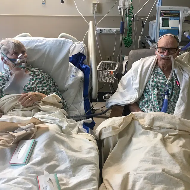 Lois dan PJ Connor meninggal di Rumah Sakit akibat Covid-19/dok. Patrick Connor