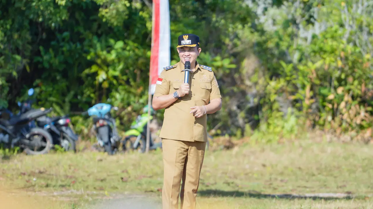 Bupati Morowali, Iksan Baharudin Abdul Rauf (Istimewa)