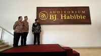 Bandung - PT Dirgantara Indonesia (PTDI) meresmikan Auditorium B.J. Habibie yang berada di Gedung PKSN PTDI, Jalan Pajajaran No. 154, Bandung. (sumber foto: Humas PTDI)