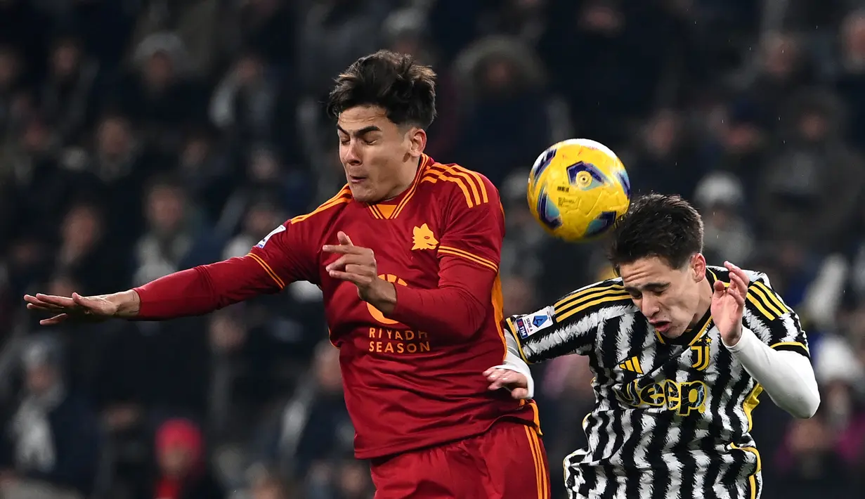 Kemenangan ini membuat Juventus sukses memperkecil selisih poin dengan Inter Milan. (Isabella BONOTTO / AFP)