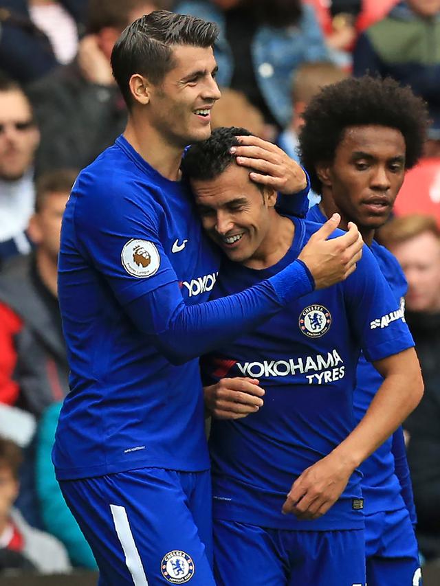 Alvaro Morata, Willian, Chelsea