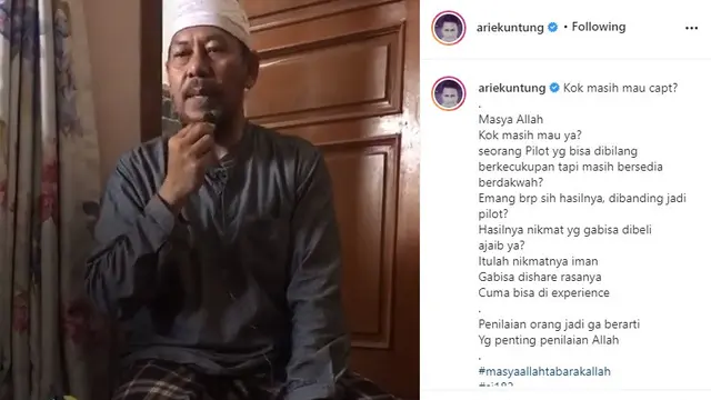 Arie Untung (Foto: Instagram/@ariekuntung)