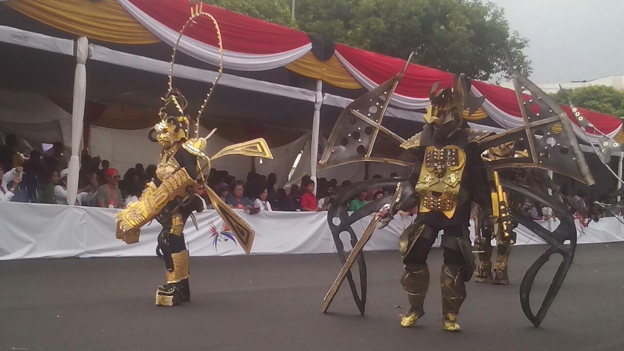 Kemeriahan Puncak Jember Fashion Carnaval Ke-15 