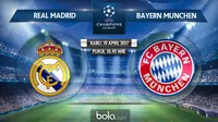 Jadwal Siaran Langsung: Real Madrid Vs Bayern Munchen