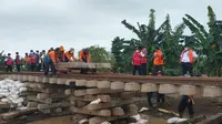 Banjir Bekasi Surut, Kemenhub Kebut Perbaikan Jalur Kereta Api