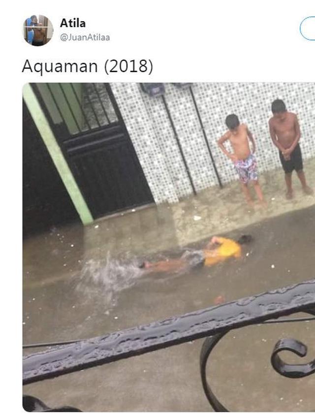 meme Aquaman (foto: Twitter/@JuanAtilaa)