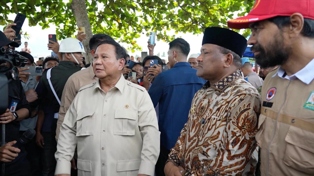 Prabowo Janji Sawah Rusak Direhabilitasi dan Utang KUR Petani Korban Bencana Aceh Dihapus: Tidak Usah Khawatir