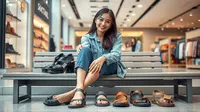 10 Tips Memilih Sandal untuk Kaki Lebar Agar Nyaman dan Tetap Stylish