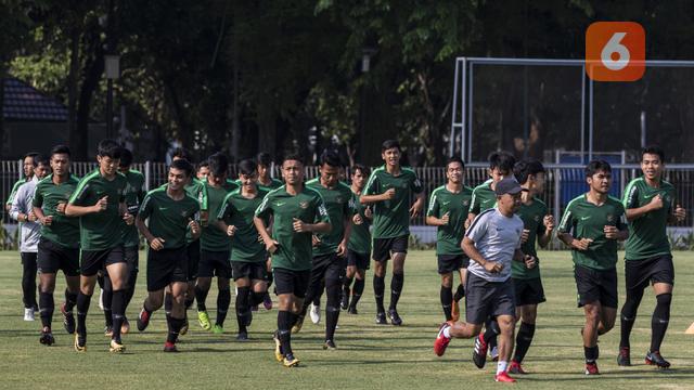 Latihan Timnas Indonesia U-19
