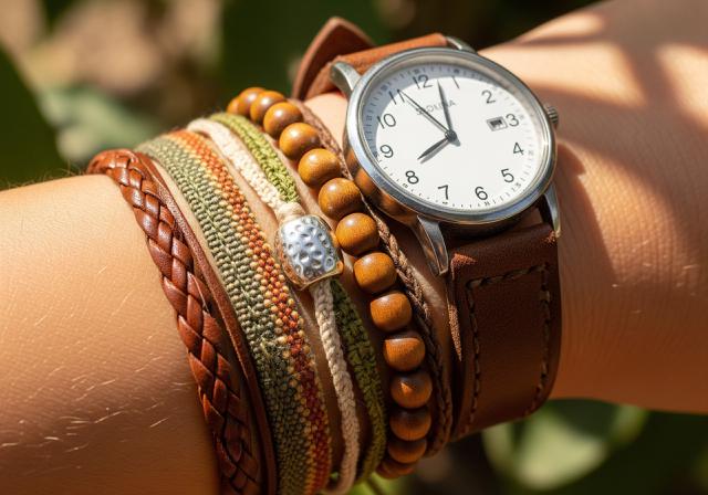 7. Boho Chic Layering: Sentuhan Kasual yang Artistik