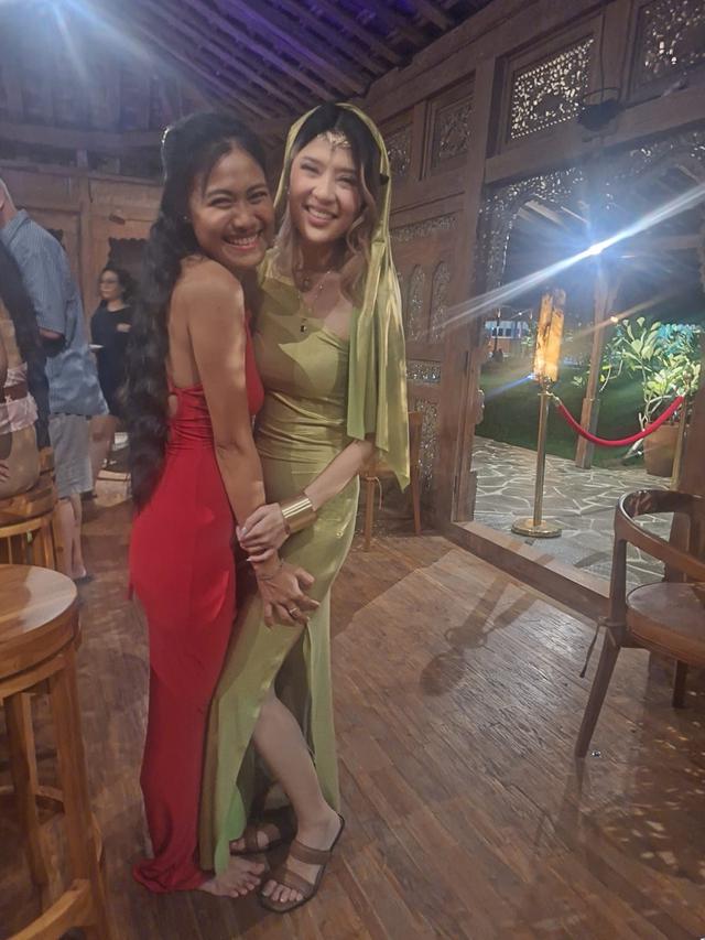 Migi Rihasalay rayakan Malam Tahun Baru Spesial bersama Anggun Dae