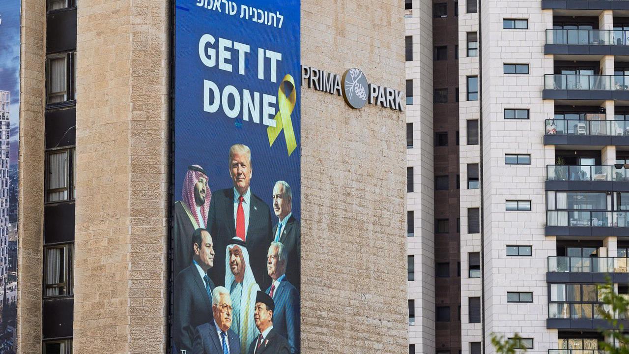 foto prabowo di tel aviv