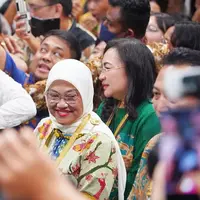 Ida Fauziyah menjadi Menteri Ketenagakerjaan pada Kabinet Indonesia Maju Jokowi-Ma'ruf Amin. [Foto: Instagram/idafauziyahnu]