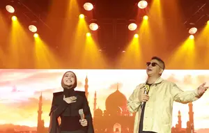 Potret Lesti Kejora Tampil Memukau di Konser 30 Tahun UNGU