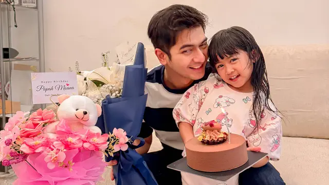 Teuku Ryan dan sang putri Moana (credit: instagram.com/teukuryan_tr)