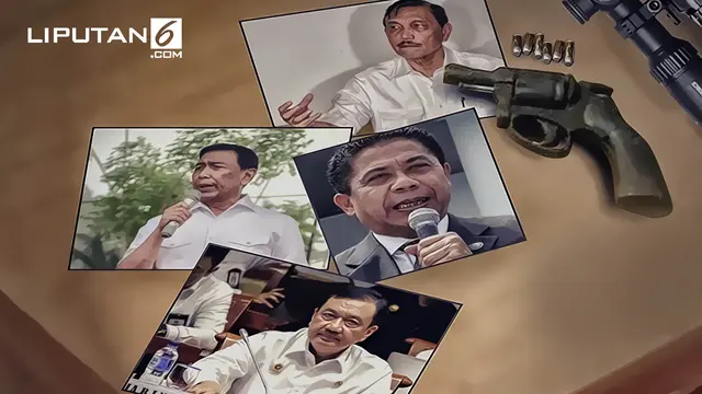 Banner Infografis 4 Tokoh Nasional Jadi Target Pembunuhan