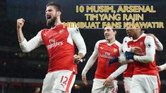 Video tentang Arsenal yang seringkali membuat fansnya harus khawatir menantikan hasil hingga menit akhir di kompetisi Liga Inggris.