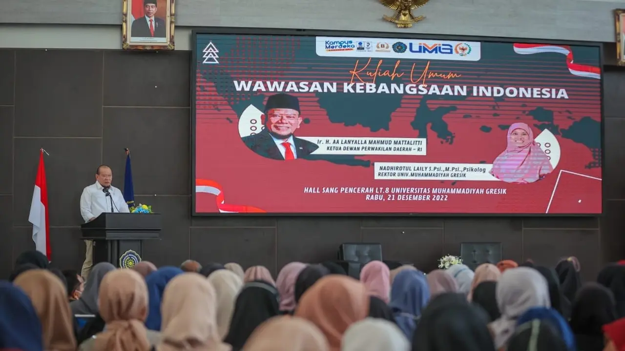 Ketua DPD RI AA LaNyalla Mahmud Mattalitti