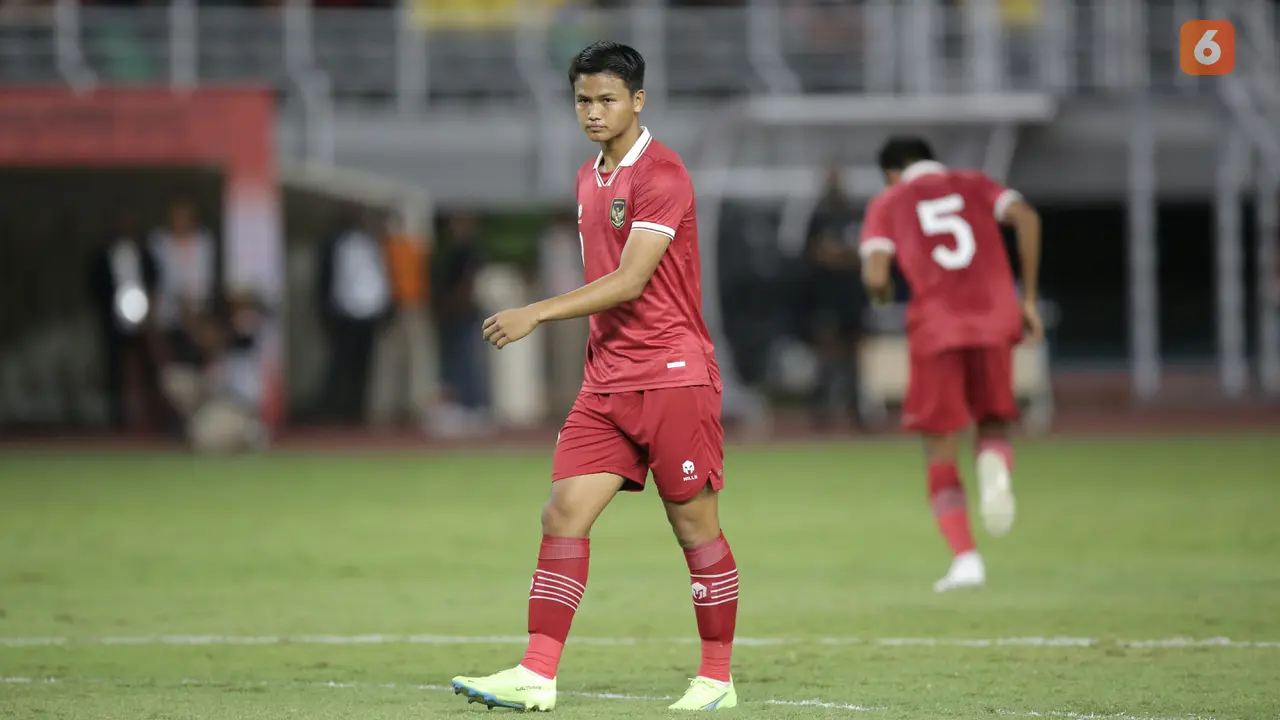 Pemain Timnas Indonesia U-20 Hokky Caraka Brilliant