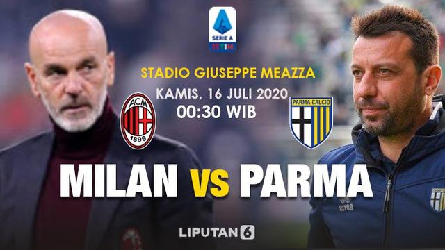 AC Milan vs Parma - Liga Italia