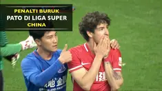 Alexandre Pato gagal membawa timnya, Tianjin Quanjian unggul atas Shanghai Shenhua karena penalti buruknya