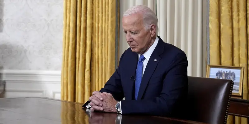 Pidato Pertama Joe Biden Pasca Mundur dari Pilpres AS