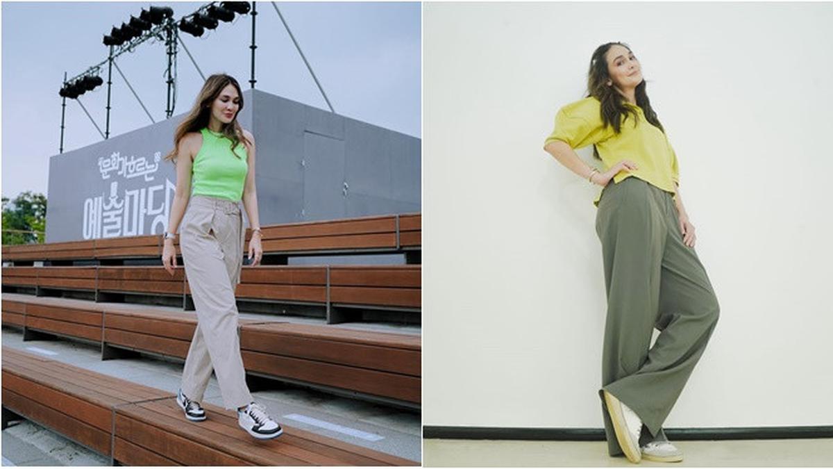 6 Inspirasi Padu Padan Outfit Warna Hijau ala Luna Maya, Stylish dan Trendi